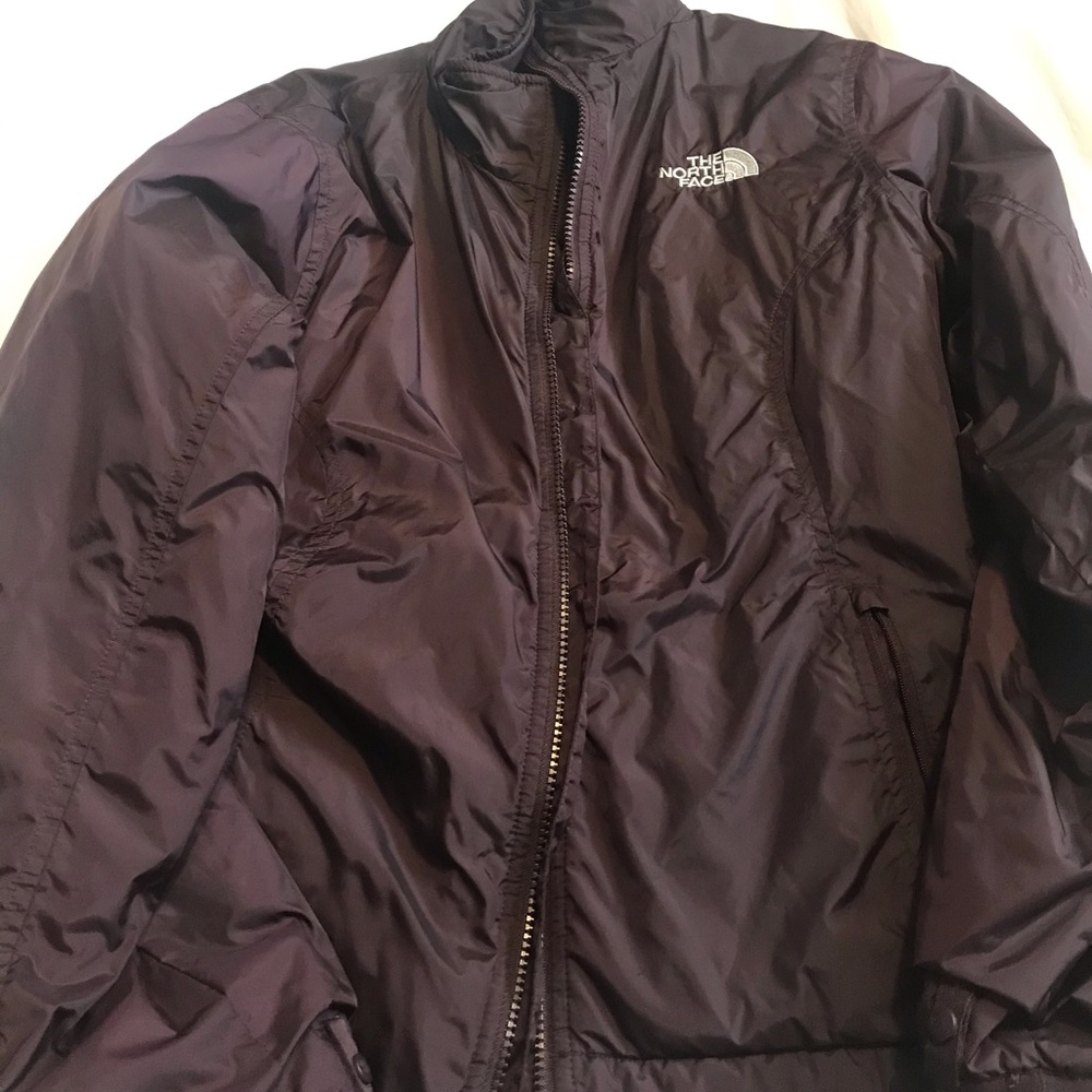 North face zip up jacket